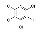 72012-23-8 structure, C5Cl4IN