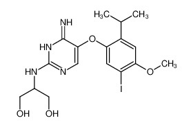 1050670-85-3 structure, C17H23IN4O4