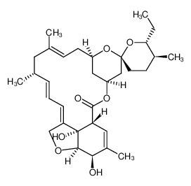 51596-11-3 structure, C32H46O7