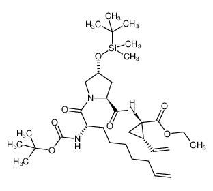 790305-01-0 structure, C33H57N3O7Si