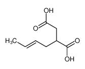 5653-96-3 (+/-)-but-2t-enyl-succinic acid