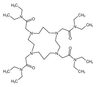 1,4,8,11-四(二乙氨甲酰基甲基)-1,4,8,11-四氮杂环十四烷