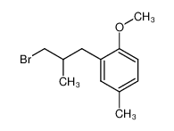 82620-84-6 spectrum, 2-methyl-3-(2-methoxy-5-methylphenyl)propyl bromide