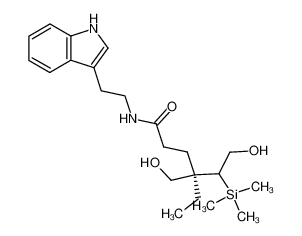 195246-23-2 structure, C22H36N2O3Si