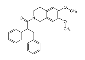 1-(6,7-Dimethoxy-3,4-dihydro-2(1H)-isoquinolinyl)-2,3-diphenyl-1- propanone 658052-56-3