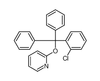 87839-56-3 2-[(2-chlorophenyl)-diphenylmethoxy]pyridine