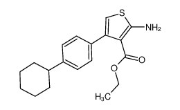 351156-51-9 structure, C19H23NO2S