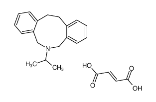 6-Isopropyl-6,7,12,13-tetrahydro-5H-dibenzo[c,g]azonine (2Z)-2-bu tenedioate (1:1) 30154-46-2