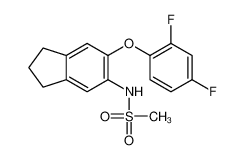 81614-86-0 structure, C16H15F2NO3S