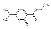 ethyl 2-isopropyl-6-oxo-1,6-dihydropyrimidine-5-carboxylate 72419-30-8