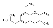 (2-prop-2-enoxy-3,5-dipropylphenyl)methylazanium,chloride 7192-73-6