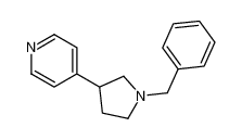 4-(1-benzylpyrrolidin-3-yl)pyridine 145105-06-2