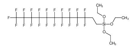 triethoxy(3,3,4,4,5,5,6,6,7,7,8,8,9,9,10,10,11,11,12,12,12-henicosafluorododecyl)silane 146090-84-8