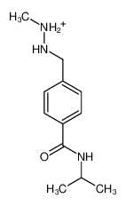 6918-05-4 methyl-[[4-(propan-2-ylcarbamoyl)phenyl]methylamino]azanium