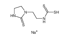 5422-77-5 structure, C6H11N3NaS3+