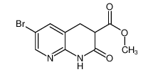6-溴-2-氧代-2,3,4,8-四氢-1,8-萘啶-3-甲酸甲酯