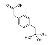 [4-(2-Hydroxy-2-methylpropyl)phenyl]acetic acid 861448-74-0