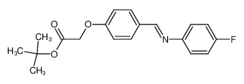 858104-44-6 spectrum, tert-butyl (4-{[(4-fluorophenyl)imino]methyl}phenoxy)acetate