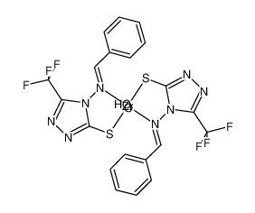 89061-27-8 structure, C20H15F6N8O2S2Zr