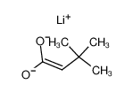 66730-63-0 structure, C6H10LiO2-