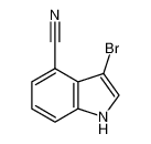 3-溴-4-氰基吲哚