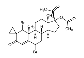 79694-56-7 structure, C25H32Br2O4