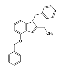 889675-07-4 spectrum, 1-benzyl-4-(benzyloxy)-2-ethyl-1H-indole