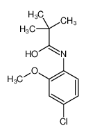 113137-29-4 spectrum, N-(4-Chloro-2-methoxyphenyl)-2,2-dimethylpropanamide