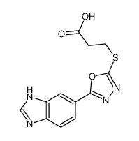 606117-05-9 structure, C12H10N4O3S