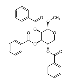 Lyxopyranoside, methyl,tribenzoate, β-L-