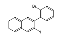 1370697-50-9 structure, C16H9BrI2