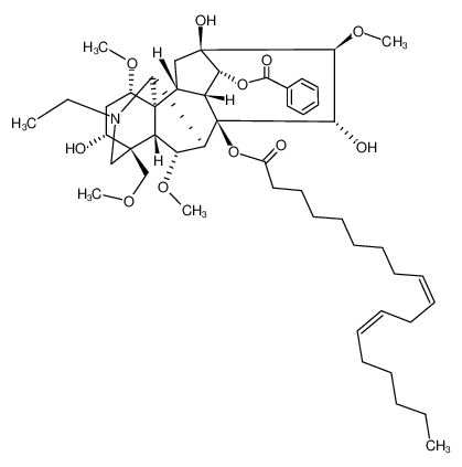 8-O-linoleoyl-benzoylaconine