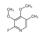 3,4-dimethoxy-2-fluoro-5-methylpyridine 1184172-56-2