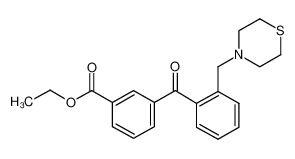 898781-62-9 structure, C21H23NO3S