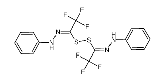 [(Z)-N-anilino-C-(trifluoromethyl)carbonimidoyl]sulfanyl (1Z)-N-anilino-2,2,2-trifluoroethanimidothioate