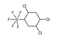 654671-65-5 structure, C6H8Cl3F5S