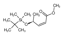 112980-49-1 (Z)-(S)-4-(tert-butyldimethylsilanyloxy)pent-2-enoic acid methyl ester