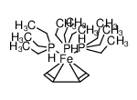 107339-80-0 structure, C22H50FeP3