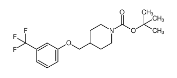 tert-Butyl 4-((3-(trifluoromethyl)phenoxy)methyl)piperidine-1-carboxylate 954229-23-3