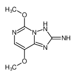 5,8-二甲氧基-[1,2,4]三唑[1,5-c]嘧啶-2-胺