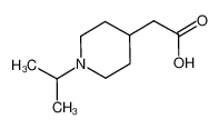 2-(1-propan-2-ylpiperidin-4-yl)acetic acid 754183-67-0