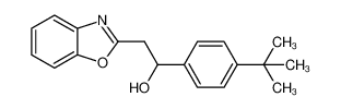 2-(1,3-benzoxazol-2-yl)-1-(4-tert-butylphenyl)ethanol 849021-34-7