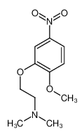 170229-67-1 2-(2-methoxy-5-nitrophenoxy)-N,N-dimethylethanamine