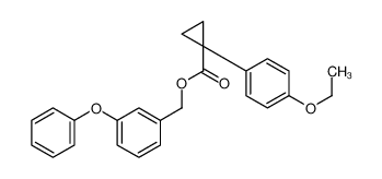 (3-phenoxyphenyl)methyl 1-(4-ethoxyphenyl)cyclopropane-1-carboxylate 101492-20-0