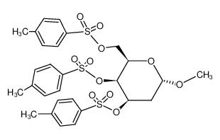 87782-56-7 spectrum, methyl-[tris-O-(toluene-4-sulfonyl)-α-D-lyxo-2-deoxy-hexopyranoside