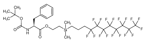 1174669-41-0 structure, C29H34F17NO4Si