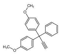 816423-12-8 1-methoxy-4-[1-(4-methoxyphenyl)-1-phenylprop-2-ynyl]benzene