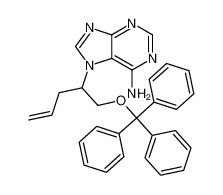 7-(1-trityloxypent-4-en-2-yl)purin-6-amine 918795-49-0