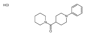 (1-phenylpiperidin-1-ium-4-yl)-piperidin-1-ylmethanone,chloride 83863-47-2