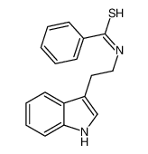 N-[2-(1H-indol-3-yl)ethyl]benzenecarbothioamide 10022-75-0